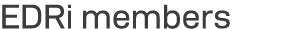 EDRi members