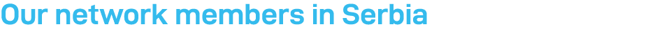 Our network members in Serbia
