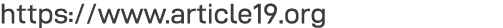 https:  www article19 org