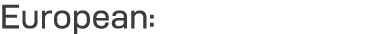 European: