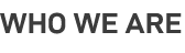 who we are