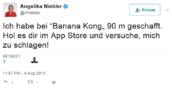 Banana Kong na App Store