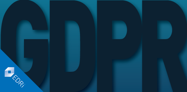 Press Release: GDPR: A new philosophy of respect - EDRi