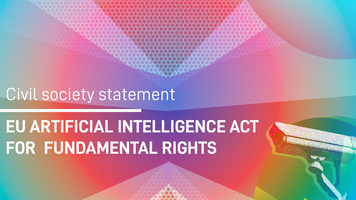 Civil society calls on the EU to put fundamental rights first in the AI ...