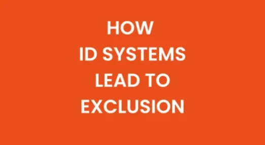 "How ID systems lead to exclusion"
