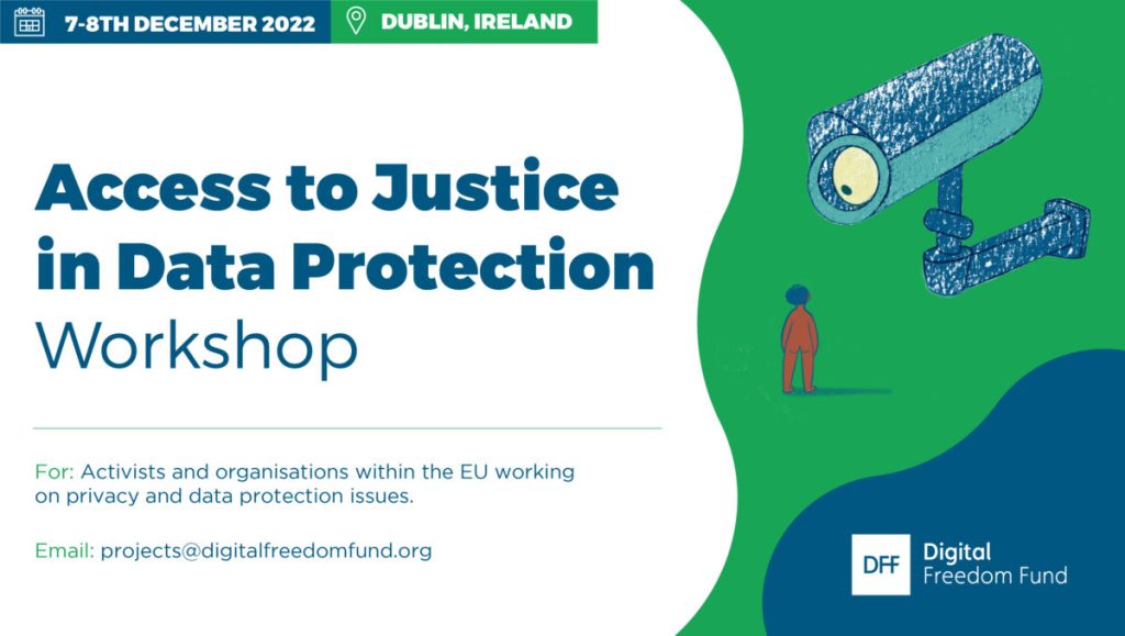Access to justice in data protection workshop 