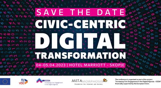 Sate the date civic-centric digital transformation banner event