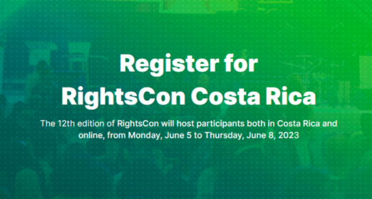 Register for RightsCon Costa Rica