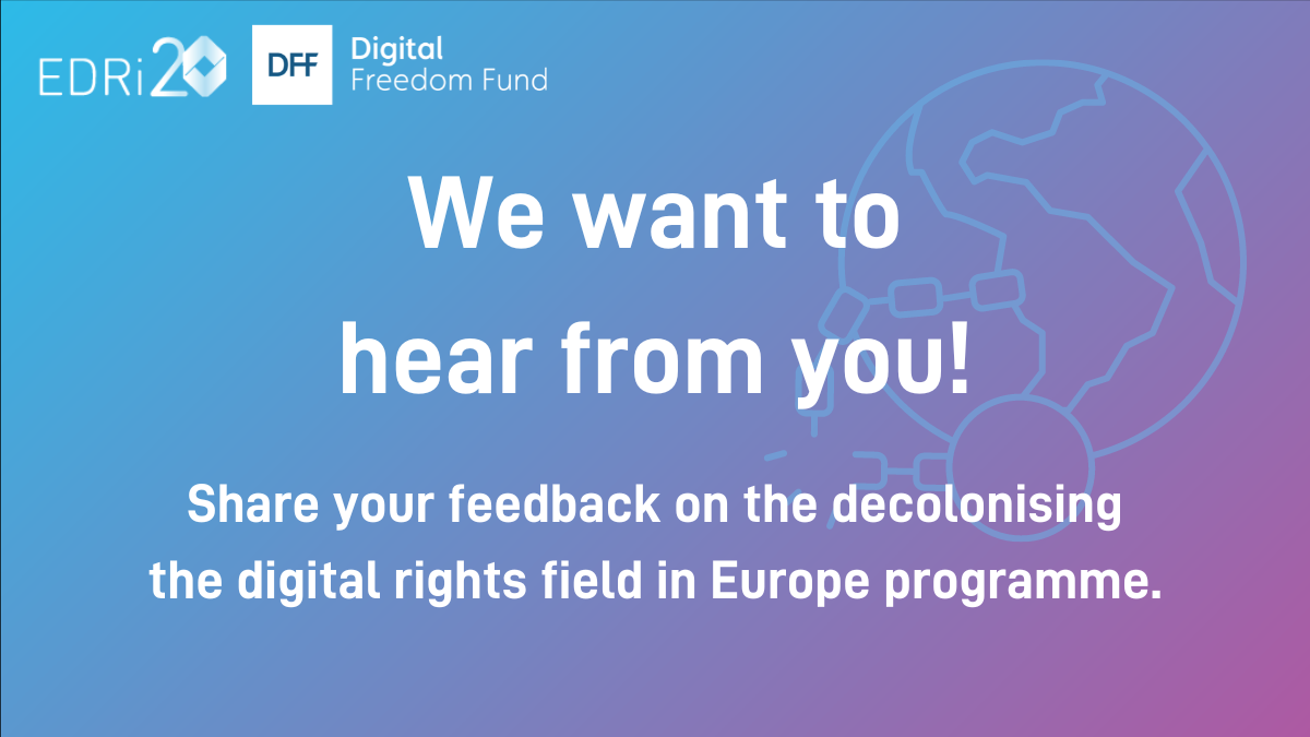 Ria Rodrgez - digital freedom fund Archives - European Digital Rights (EDRi)