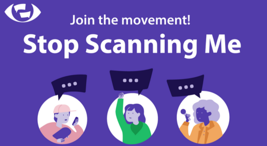 Stop Scanning Me. Join the movement!
