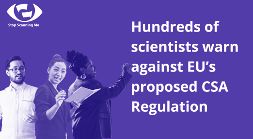 Hundreds of scientists warn against EU's proposed CSA Regulation