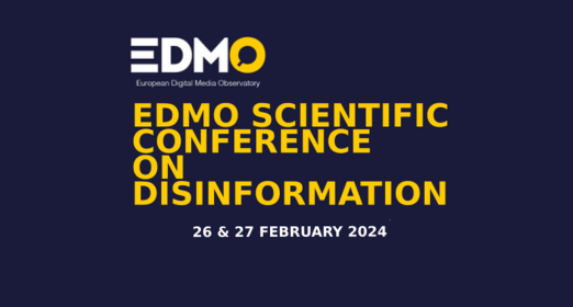 EDMO Scientific conference on disinformation