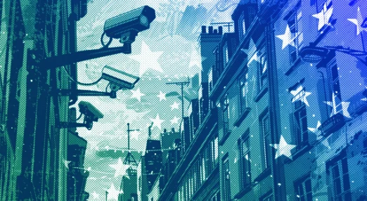 Surveillance in the EU, illustration - Copyright Midjourney/Euronews