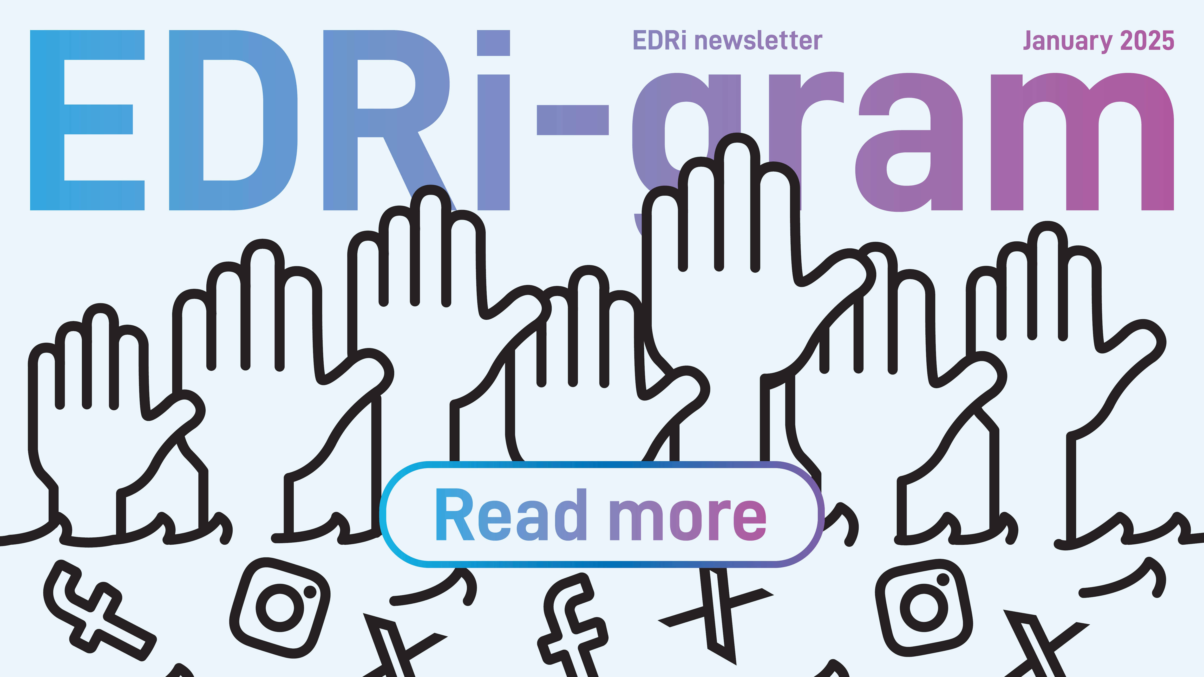 EDRi gram 22 January 2025 European Digital Rights EDRi 