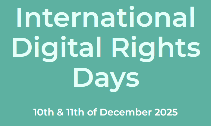 International Digital Rights Days - European Digital Rights (EDRi)